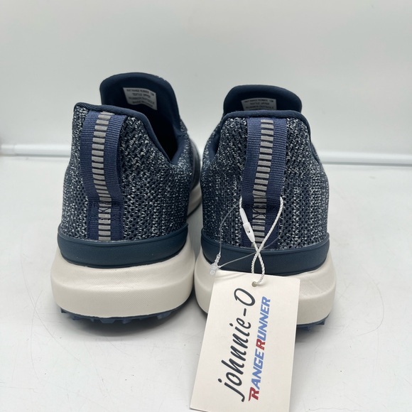 johnnie-O Mens Knit Range Runner 2.0 Blue Golf Shoes Size 12 Brand New - Picture 4 of 12